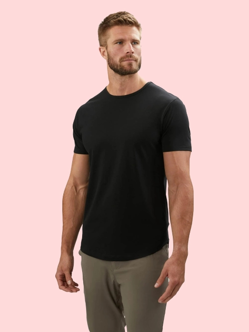 Cuts Clothing AO Curve-Hem Tee — $68