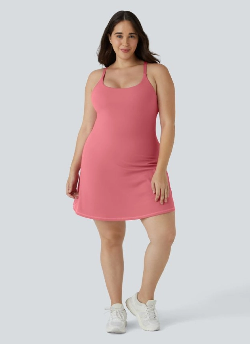 Halara In My Feels Everyday Cloudful 2-in-1 Activity Dress